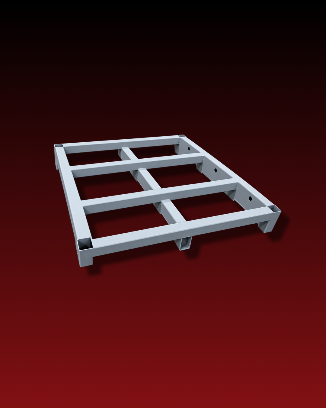 Image of Core-X Steel industrial strength pallet. 